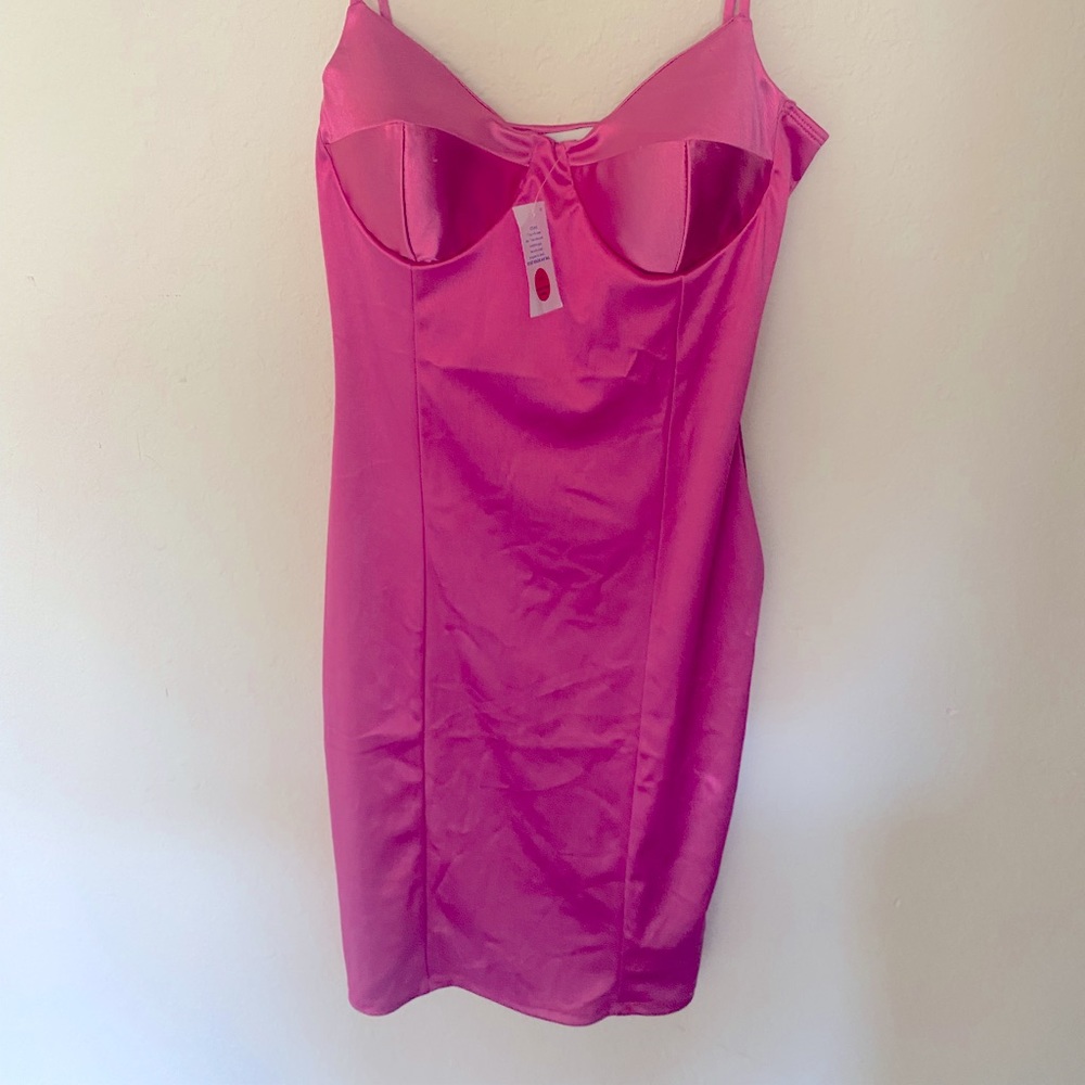 Womens slip dress satin material lightly worn